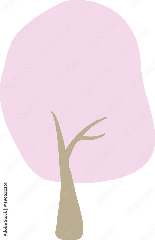 cherry blossoms cherry tree 벚꽃 벚꽃나무 일러스트 Vector illustration cherry blossoms cherry tree 벚꽃 벚꽃나무 일러스트 Vector illustration