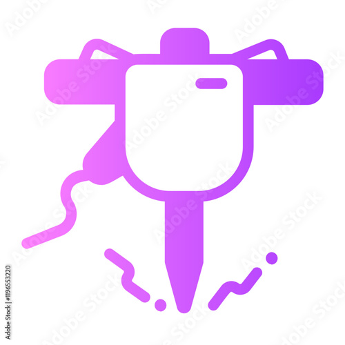 jackhammer gradient icon