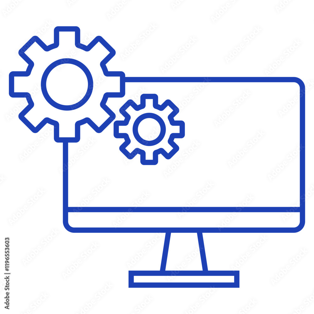 Engineering Gear Icon Engineering Gear Icon