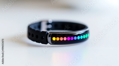 Sleek Colorful LED Bracelet photo