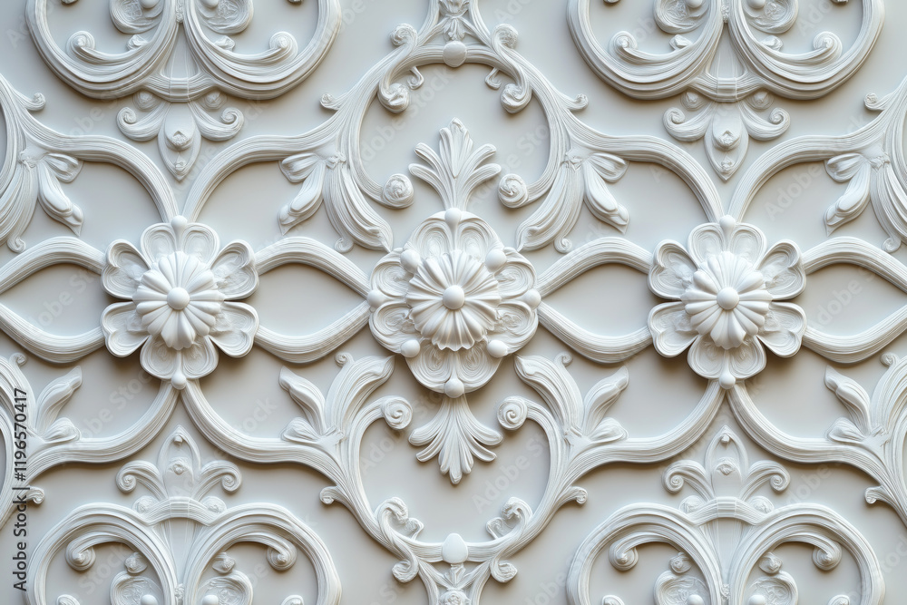 Sophisticated classical 3d pattern. Ancient ornament. Background image. Created with Generative AI technology. Sophisticated classical 3d pattern. Ancient ornament. Background image. Created with Generative AI technology.
