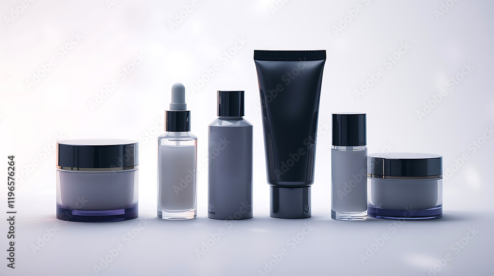 Ethereal and Moody Cosmetic Packaging with Abstract Patterns Ethereal and Moody Cosmetic Packaging with Abstract Patterns
