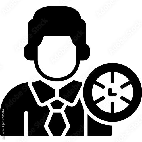 Remote Worker Icon