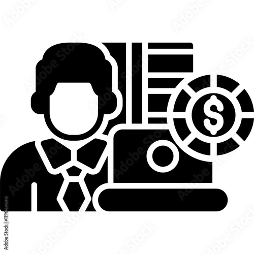 Work At Home Icon