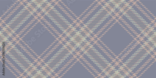 Vector checkered pattern or plaid pattern. Tartan, textured seamless twill for flannel shirts, duvet covers, other autumn winter textile mills. Vector Format