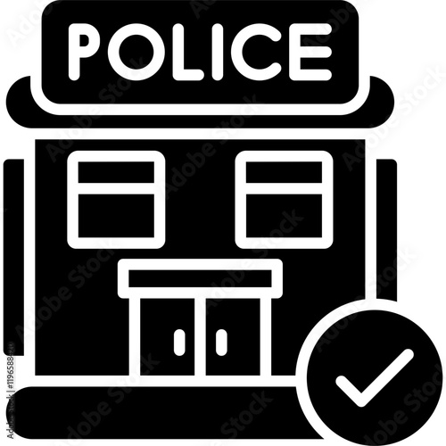 Police Station Icon