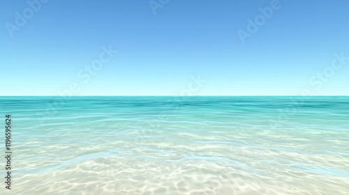 Obraz na płótnie Serene Ocean Horizon w salonie