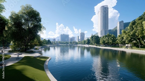 City Park Lake Reflection