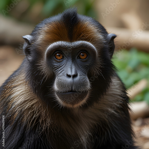 Wallpaper Mural closeuo of monkey , close up of a baboon Torontodigital.ca
