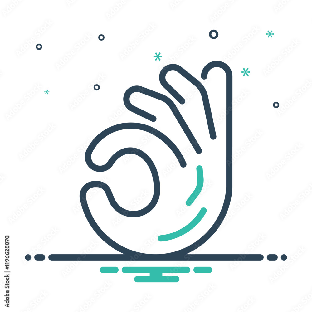Mix icon for non verbal Mix icon for non verbal