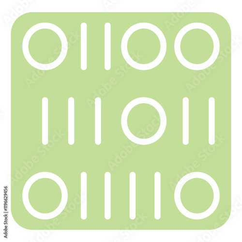 Binary number icon