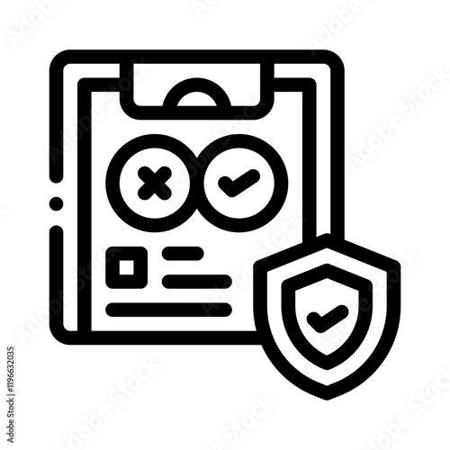 compliance line icon