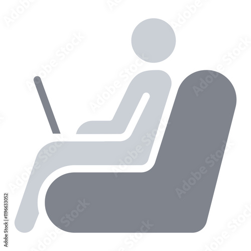 Work from home icon