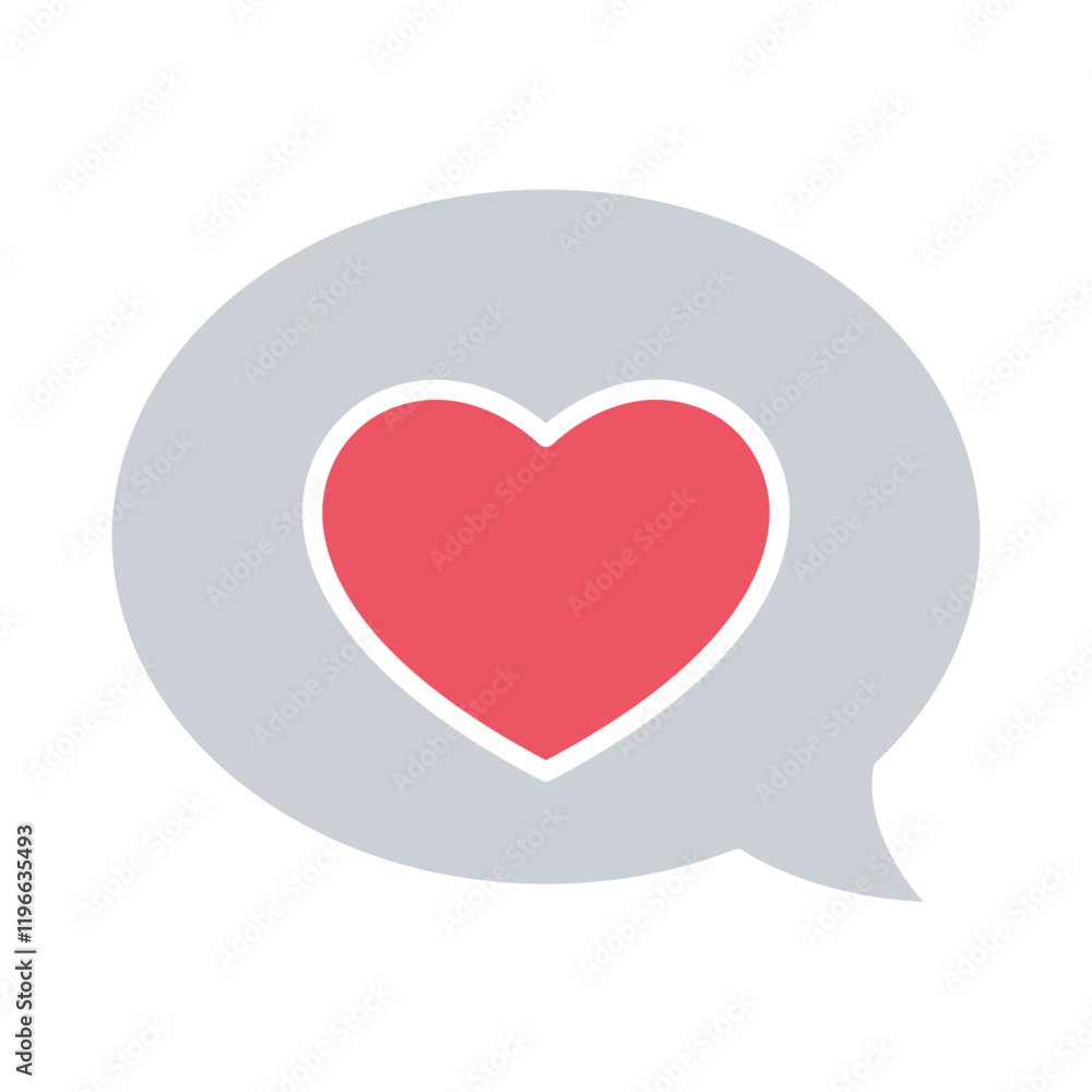 Love message icon Love message icon