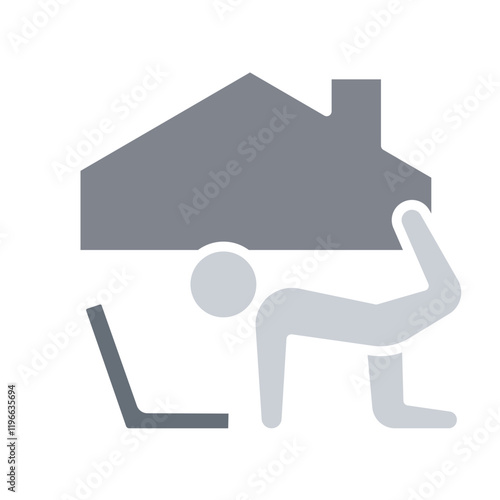 Work from home icon