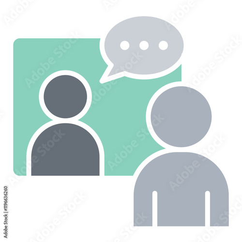 Online meeting icon