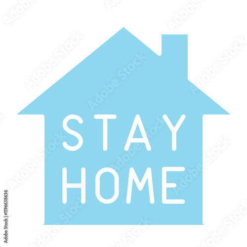 Stay home icon