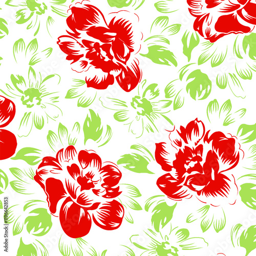 Abstract Flower background suitable for home decore and wallpaper purpose