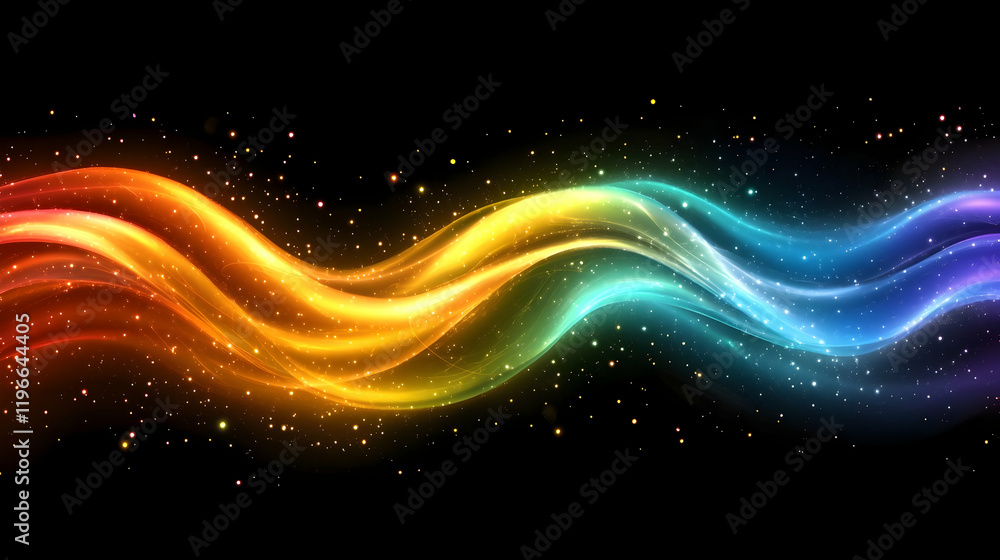 Wave lines have a dynamic, vivid range of colors and curve fluidly. Concepts of technology and digital Wave lines have a dynamic, vivid range of colors and curve fluidly. Concepts of technology and digital