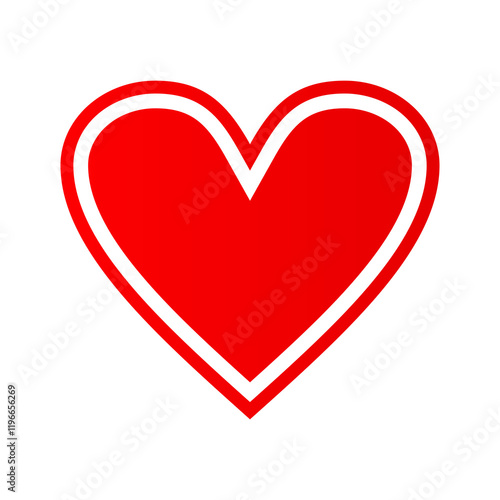 Free Download red heart on transparent background
 - GFXLoad