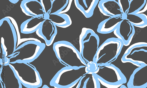 Abstract Flower background suitable for home decore and wallpaper purpose