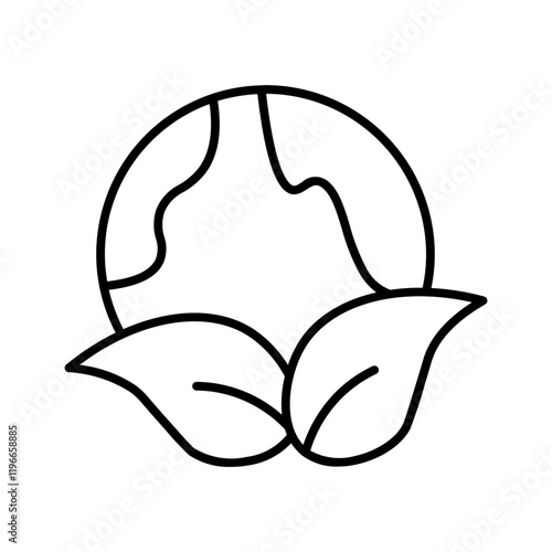 enviroment line icon