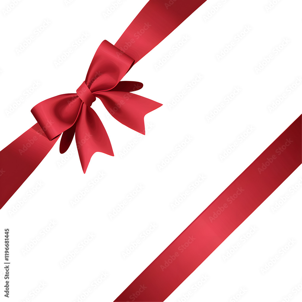 Elegant Red Satin Ribbon Bow on Black Background Festive Holiday Gift Present Decoration Design Element Luxury Premium Anniversary Birthday Celebration Romantic Valentines Day Special Occasion Elegant Red Satin Ribbon Bow on Black Background Festive Holiday Gift Present Decoration Design Element Luxury Premium Anniversary Birthday Celebration Romantic Valentines Day Special Occasion