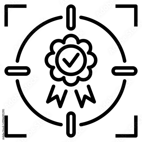 target quality single icon