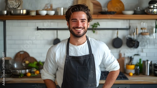 man in the kitchen