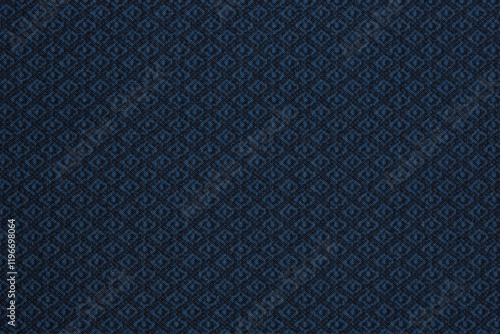 Wallpaper Mural Navy blue fabric in abstract pattern a background Torontodigital.ca