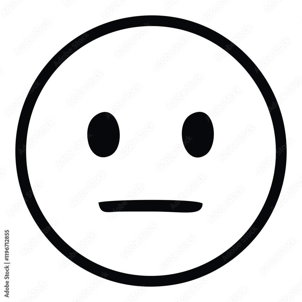 Set of vector smiley icons. Emoticons. surprise emotion Set of vector smiley icons. Emoticons. surprise emotion