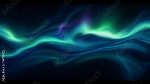 Wallpaper Mural Abstract aurora with smooth flowing waves and light smoky patterns Torontodigital.ca