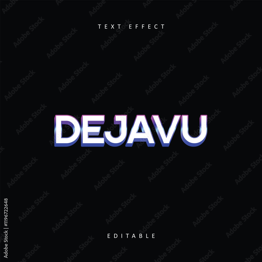 Dejavu white with stroke 3d gradient colorful glossy editable text effect style Dejavu white with stroke 3d gradient colorful glossy editable text effect style