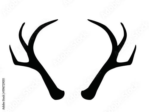 Geweih, Hirsch, Reh, Outdoor - Vektor