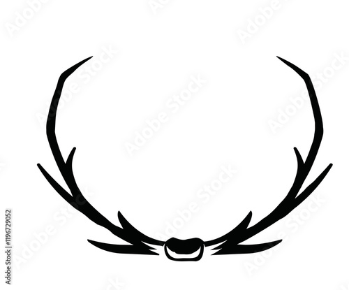 Geweih, Hirsch, Reh, Outdoor - Vektor