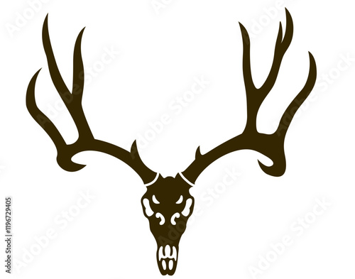 Geweih, Hirsch, Reh, Outdoor - Vektor