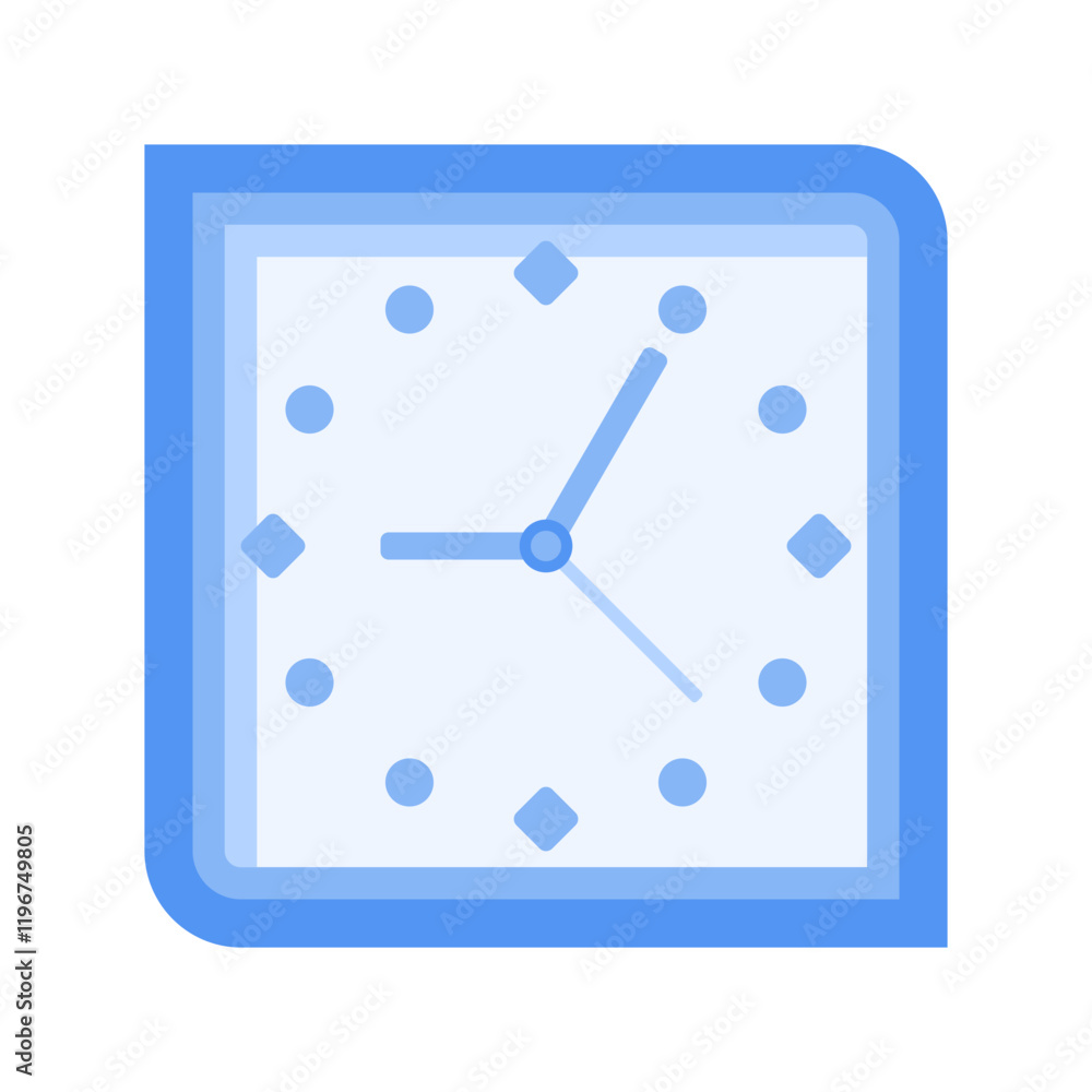 A vibrant clock vector icon with a clean and modern design, suitable for time-themed projects, apps, or creative materials A vibrant clock vector icon with a clean and modern design, suitable for time-themed projects, apps, or creative materials