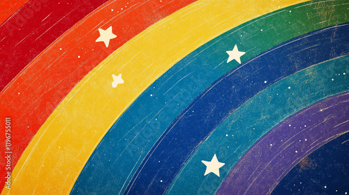 Colorful Eruption Abstract Wallpaper