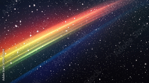 Colorful Eruption Abstract Wallpaper