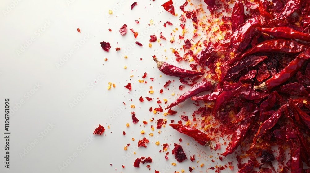 Dried Red Chili Peppers and Flakes: A Spicy Culinary Delight Dried Red Chili Peppers and Flakes: A Spicy Culinary Delight