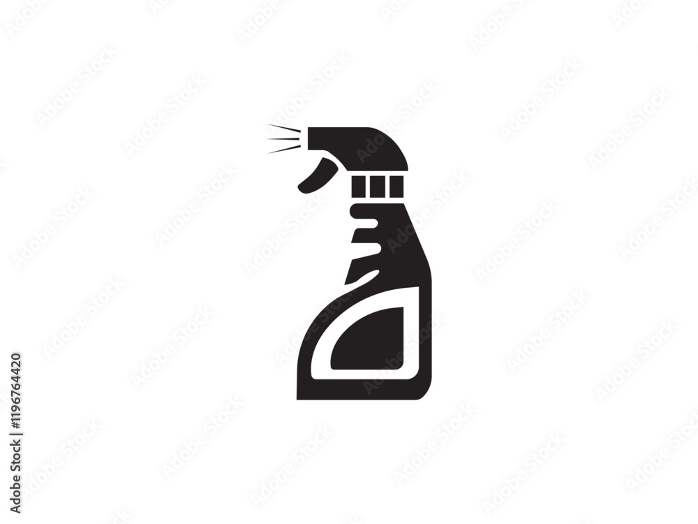 Cleaning Spray bottel icon vector Cleaning Spray bottel icon vector