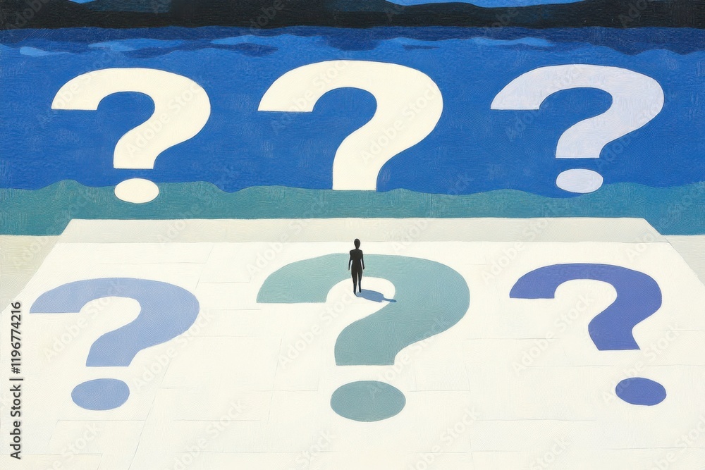 FAQ, persona among the question marks, thoughts and questions about his life, existential crisis, problems and self-search FAQ, persona among the question marks, thoughts and questions about his life, existential crisis, problems and self-search