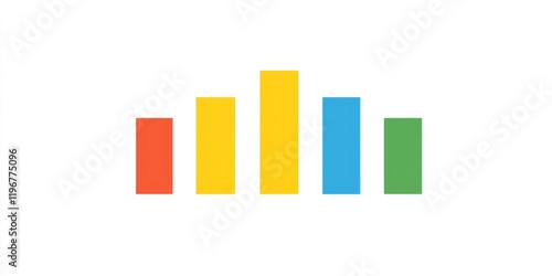 Free Download A colorful bar chart with a white background - GFXLoad