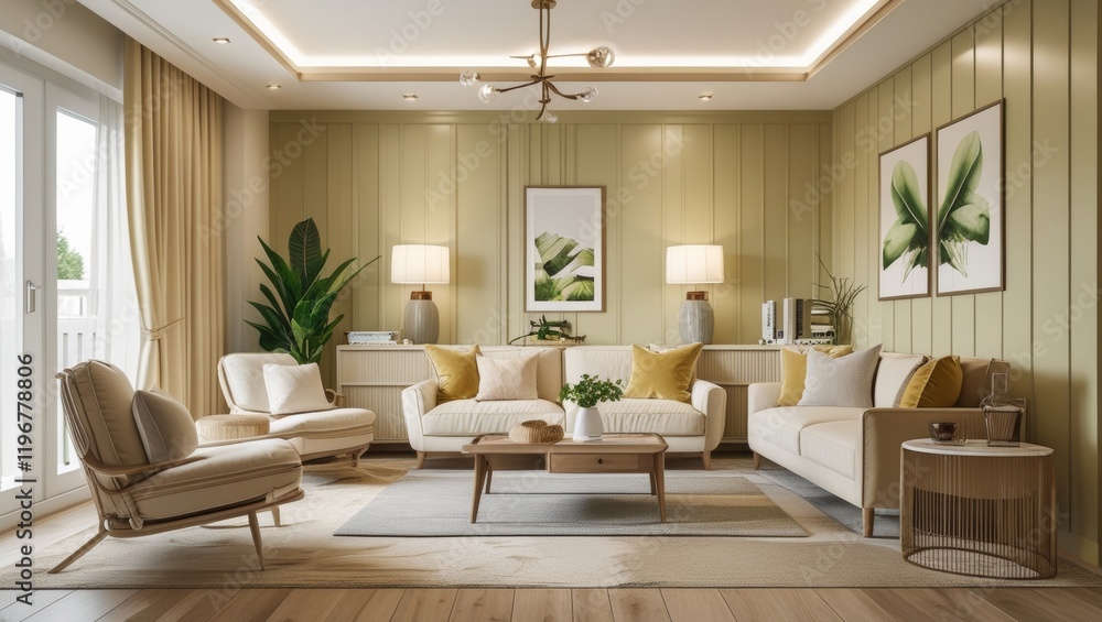 Fototapeta premium modern living room