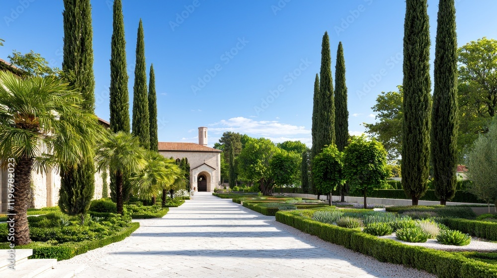 Serene Garden Path Serene Garden Path