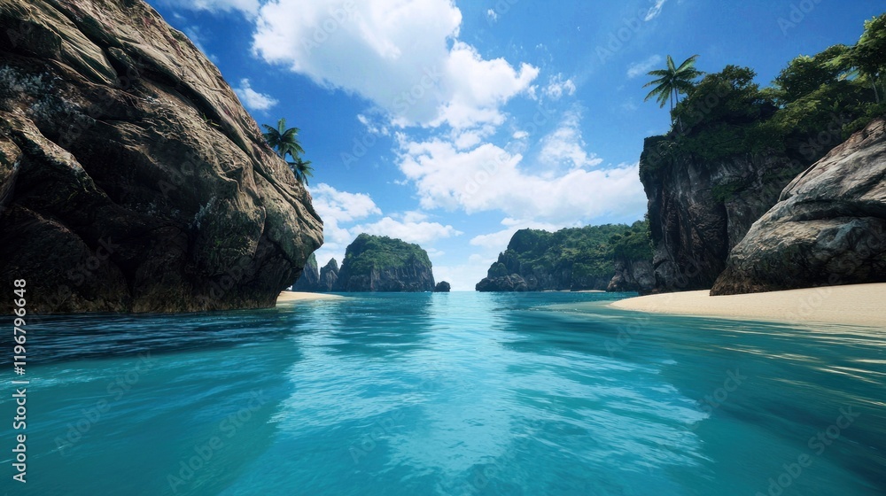 Tropical Island Paradise Tropical Island Paradise