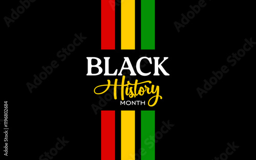 black history month holiday concept