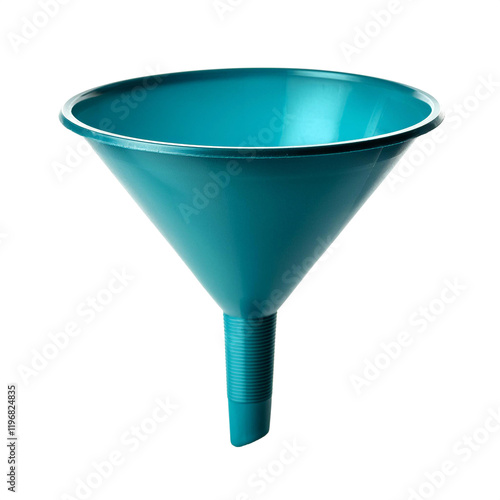 漏斗/じょうご（plastic funnel on white background）
 photo