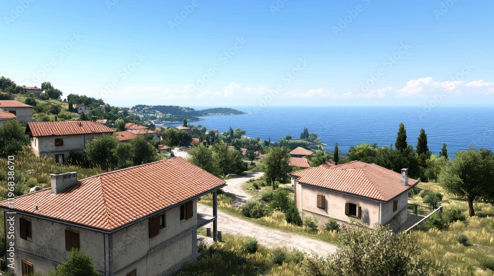 Coastal Village with Ocean View Coastal Village with Ocean View