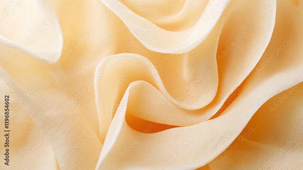 Obraz premium A close up of a piece of fabric with a very smooth texture